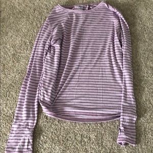 Athleta Girl EUC striped size 12 long sleeve